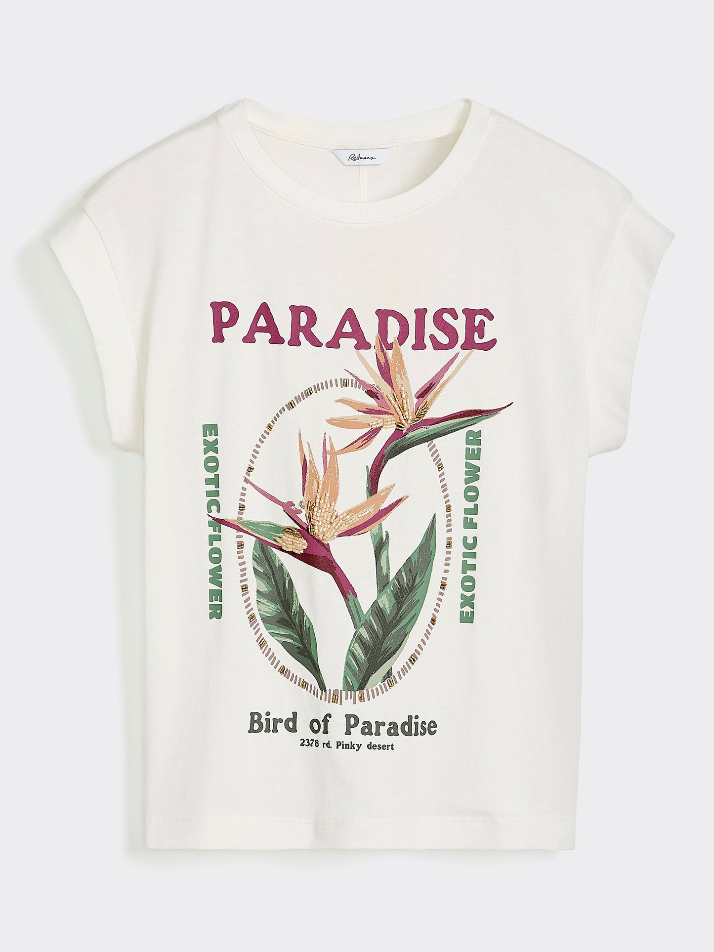 Extended-Sleeve Crew-Neck Tee