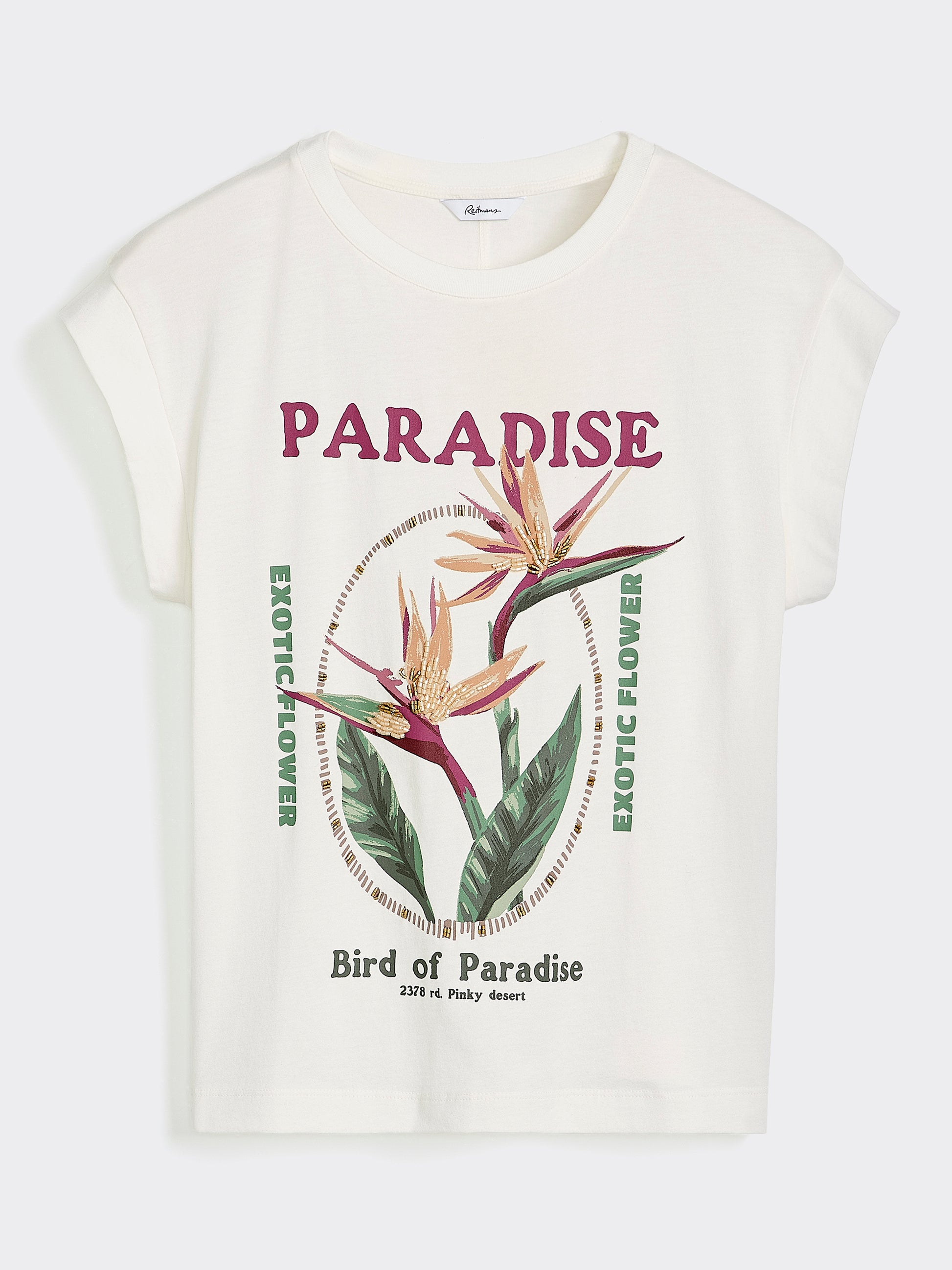 Extended-Sleeve Crew-Neck Tee