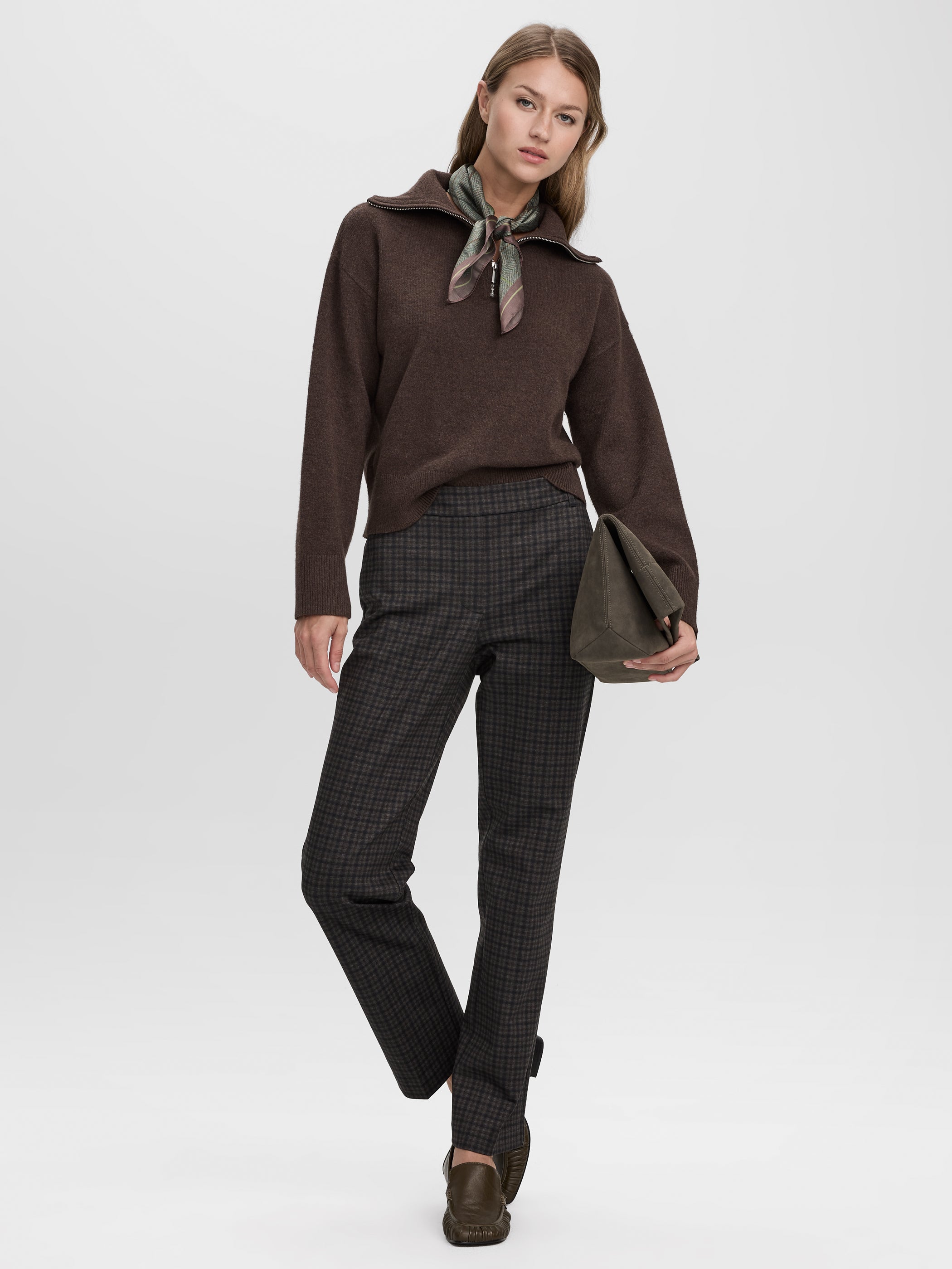 Straight-Leg High-Rise Pull-On Pants - The Modern Stretch (R)