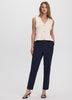 Slim-Leg High-Rise Ankle Pant