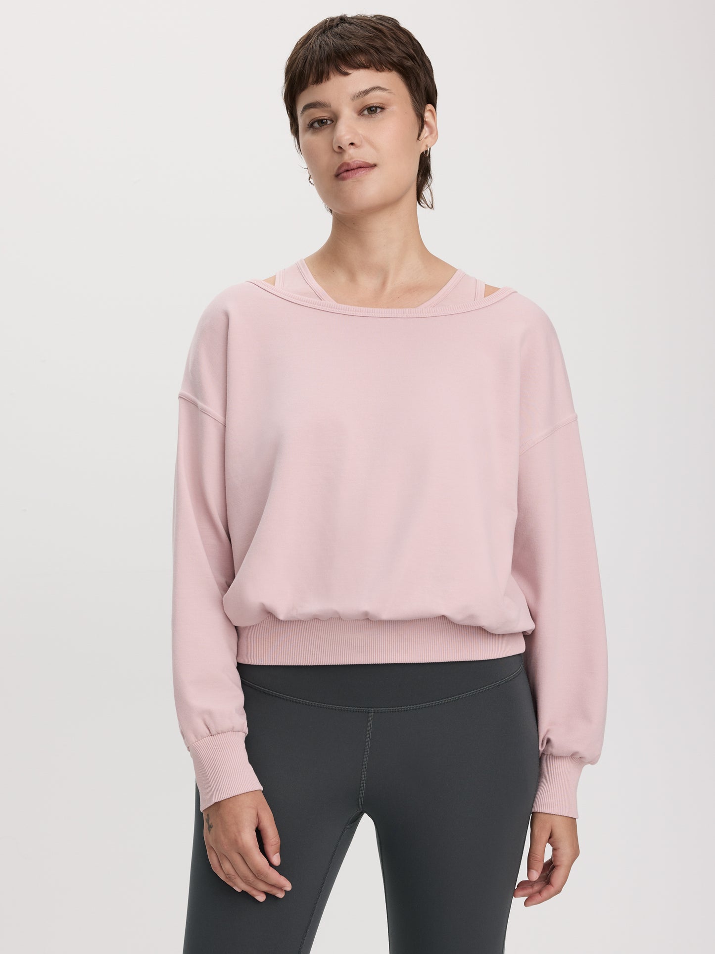 Off-the-Shoulder Long-Sleeve Top - Hyba