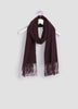 Foulard avec franges
