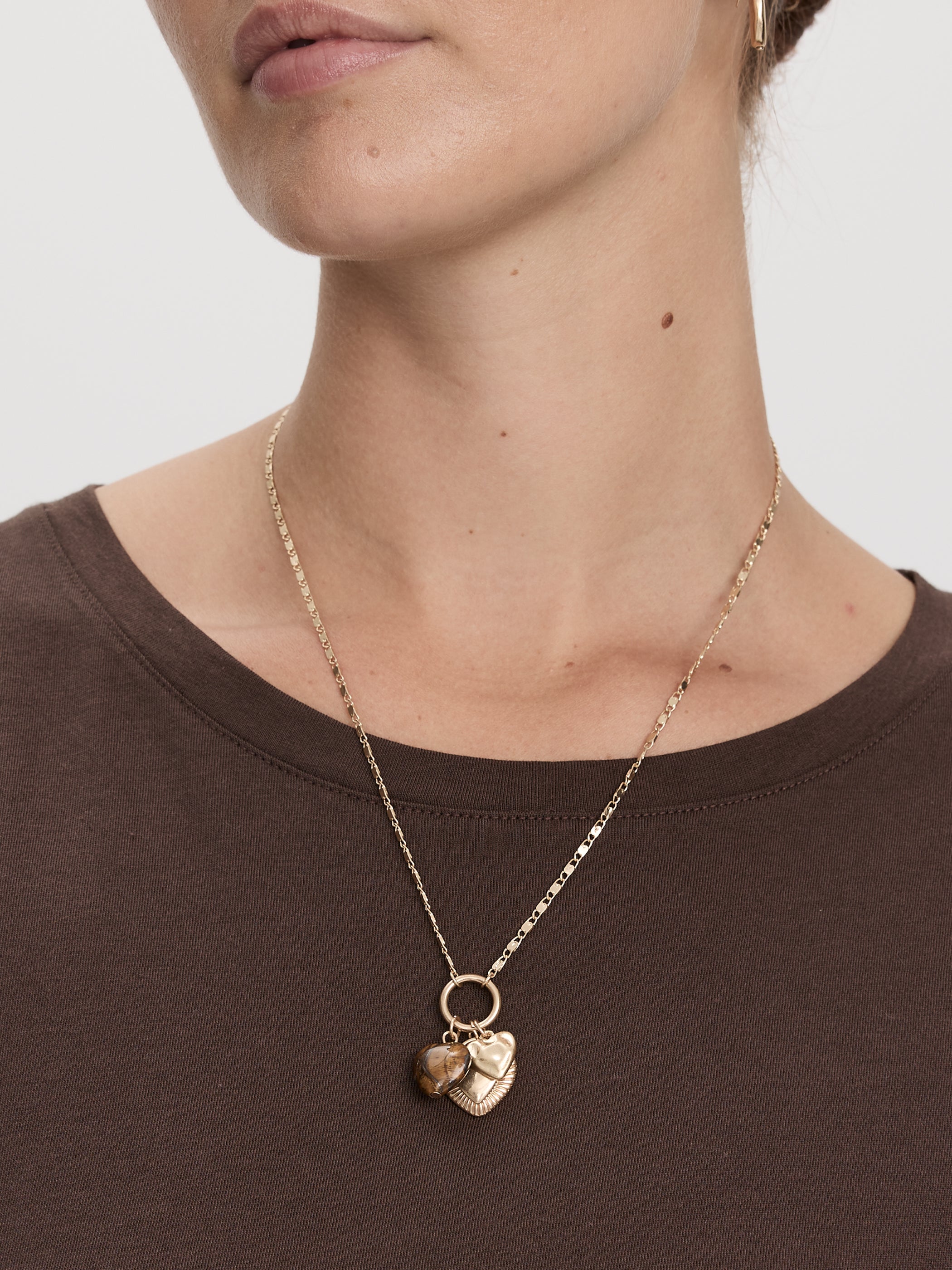 Carabiner Necklace with Charms