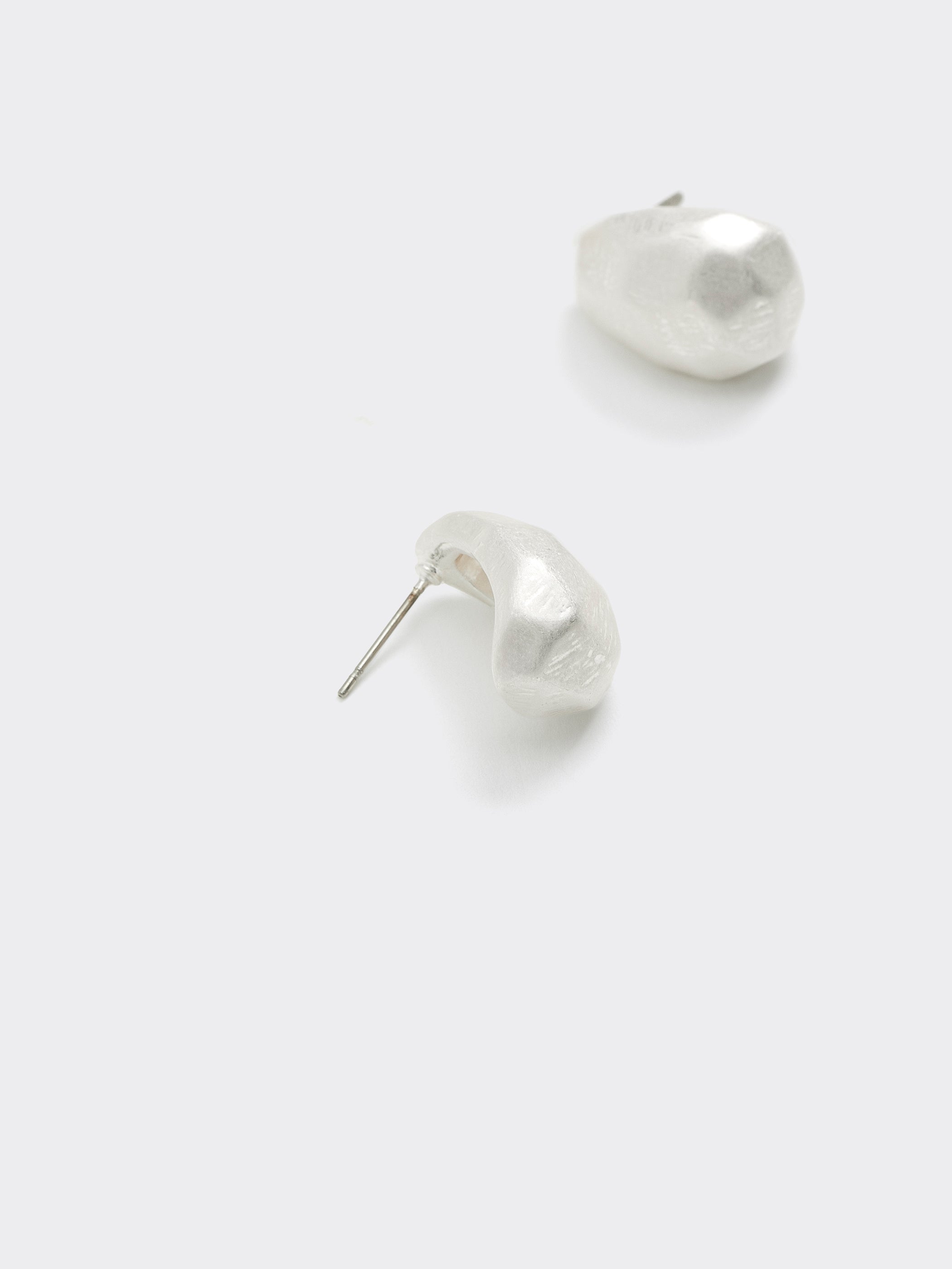 Hammered Stud Earrings