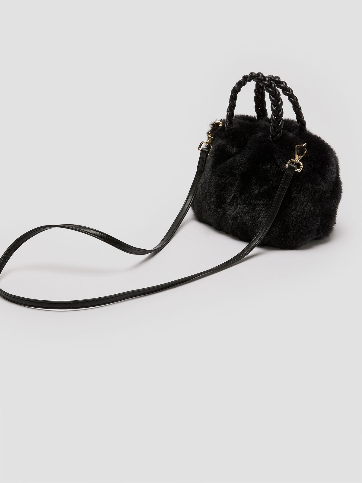 Small Faux Fur Bag