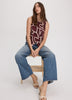 Sleeveless Wrap Top