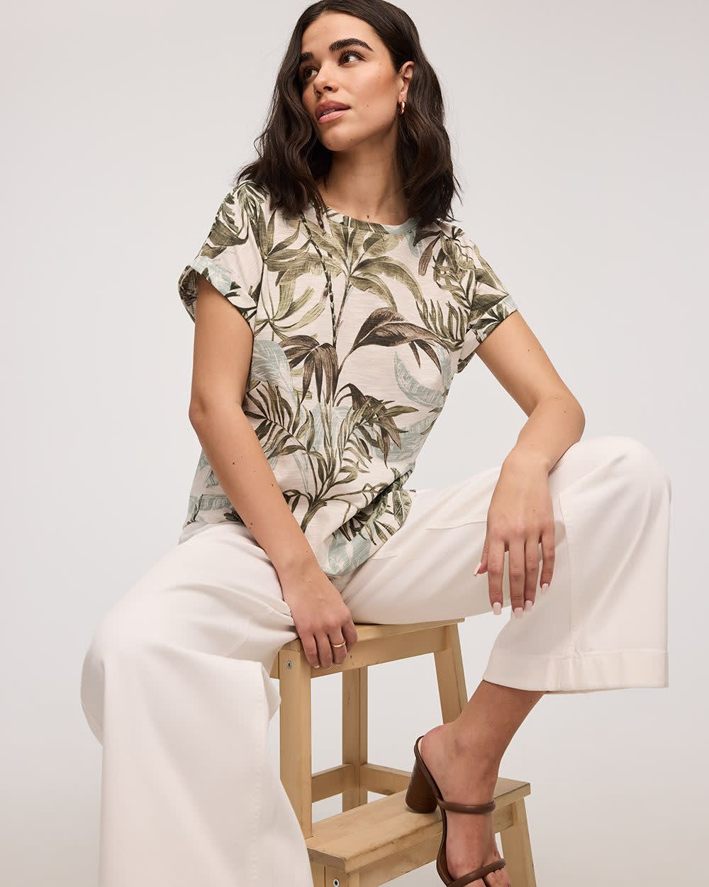 Short-Sleeve Crew-Neck Tee