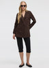 Slim-Leg High-Rise Capri Pants