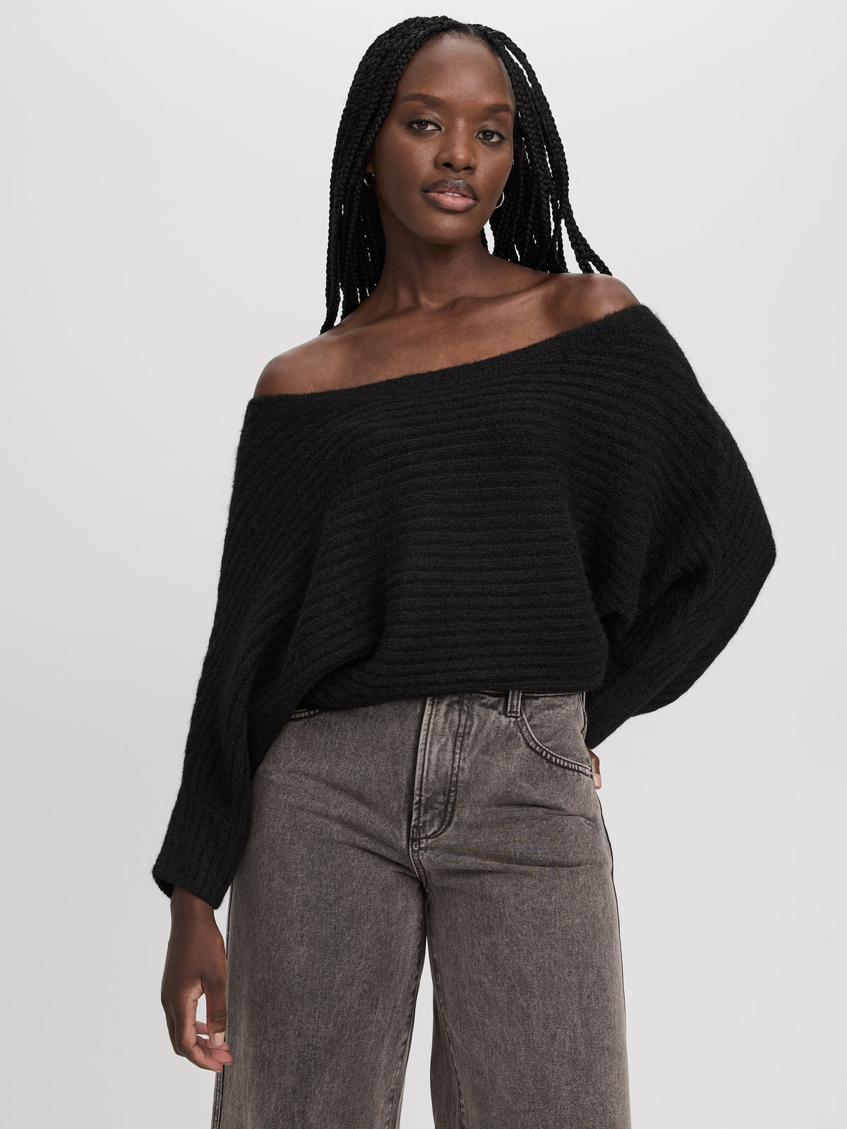 Off-the-Shoulder PlushSoft Sweater