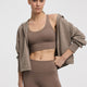 Hooded French Terry Jacket - Hyba