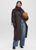 Wool-Blend Long Jacket