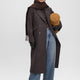 Wool-Blend Long Jacket