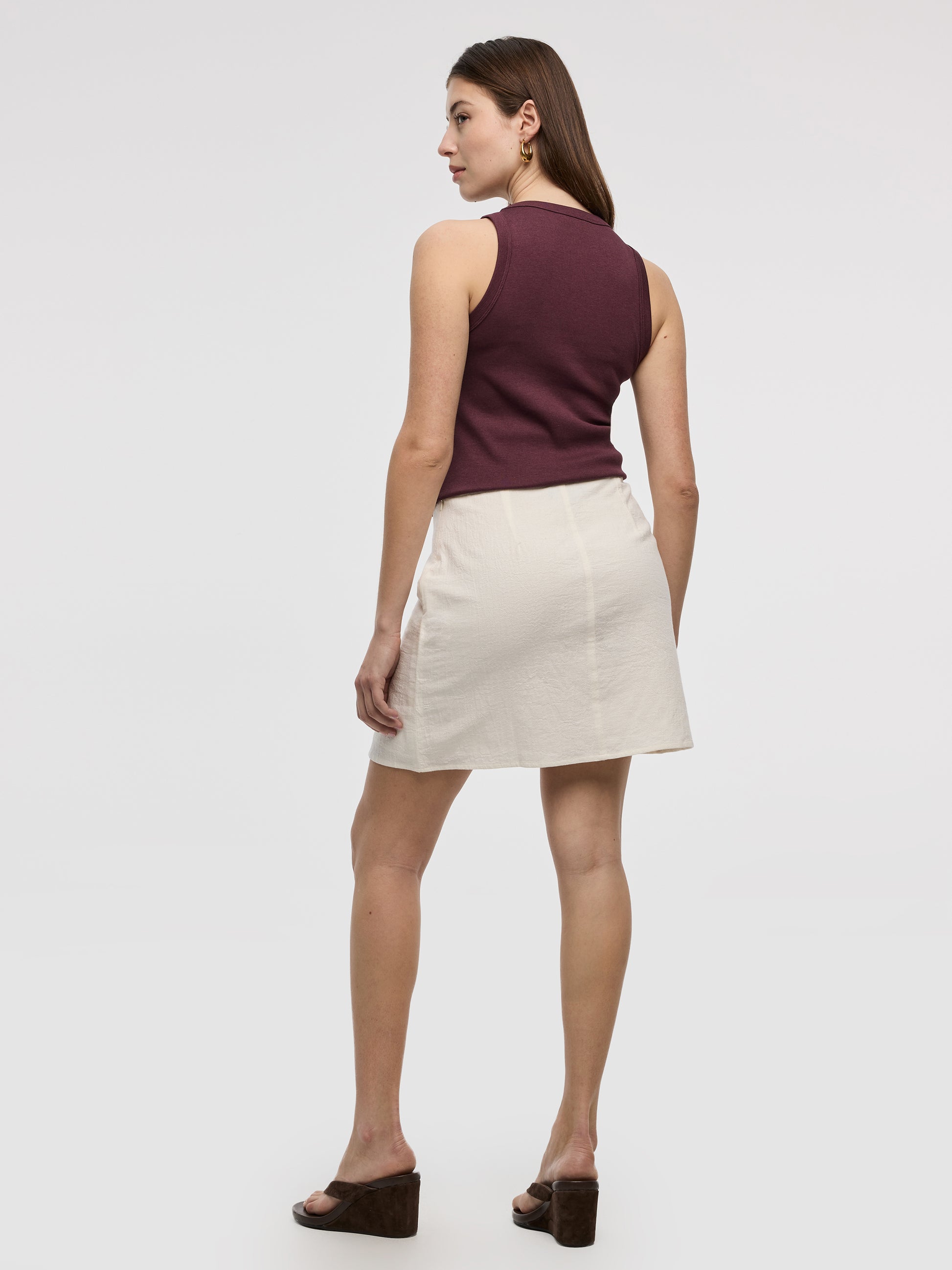 Mini Skirt with Embroideries