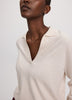 Long-Sleeve Sweater with Johnny Collar - R Essentials