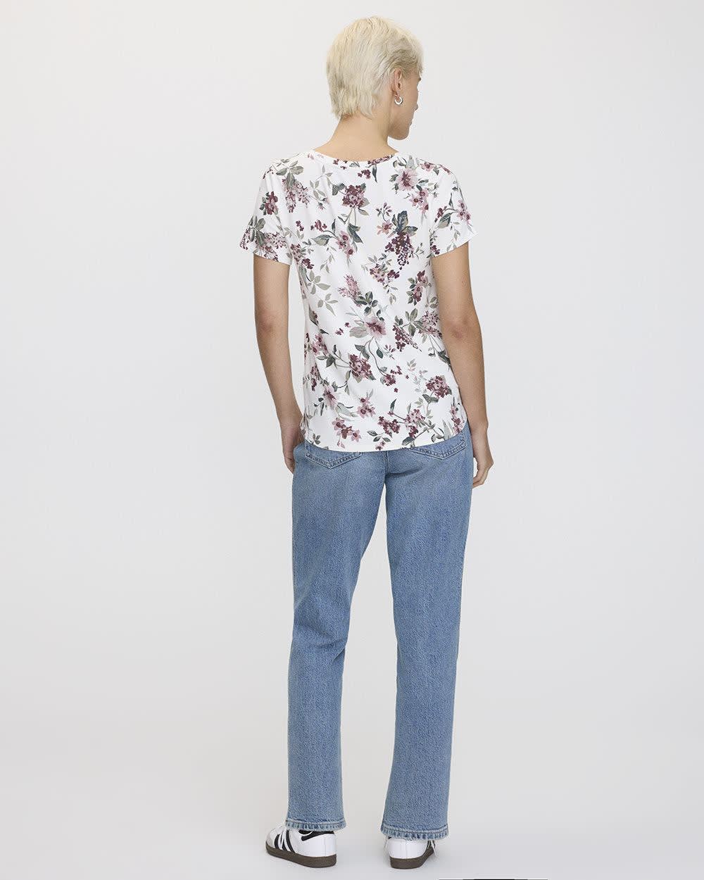 T-shirt à col V - R Essentials