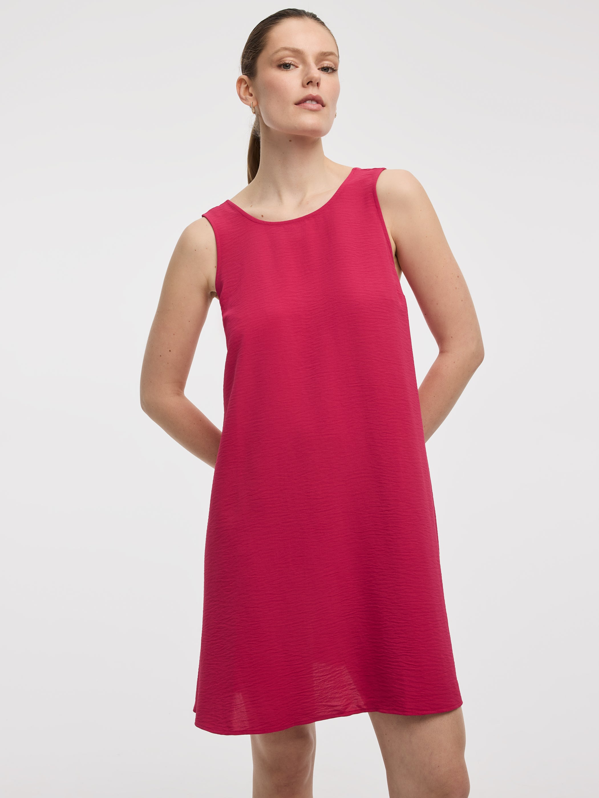 Sleeveless Swing Mini Dress