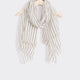 Linen-Blend Oblong Scarf