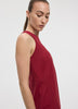 Sleeveless Crew-Neck Dress - Hyba