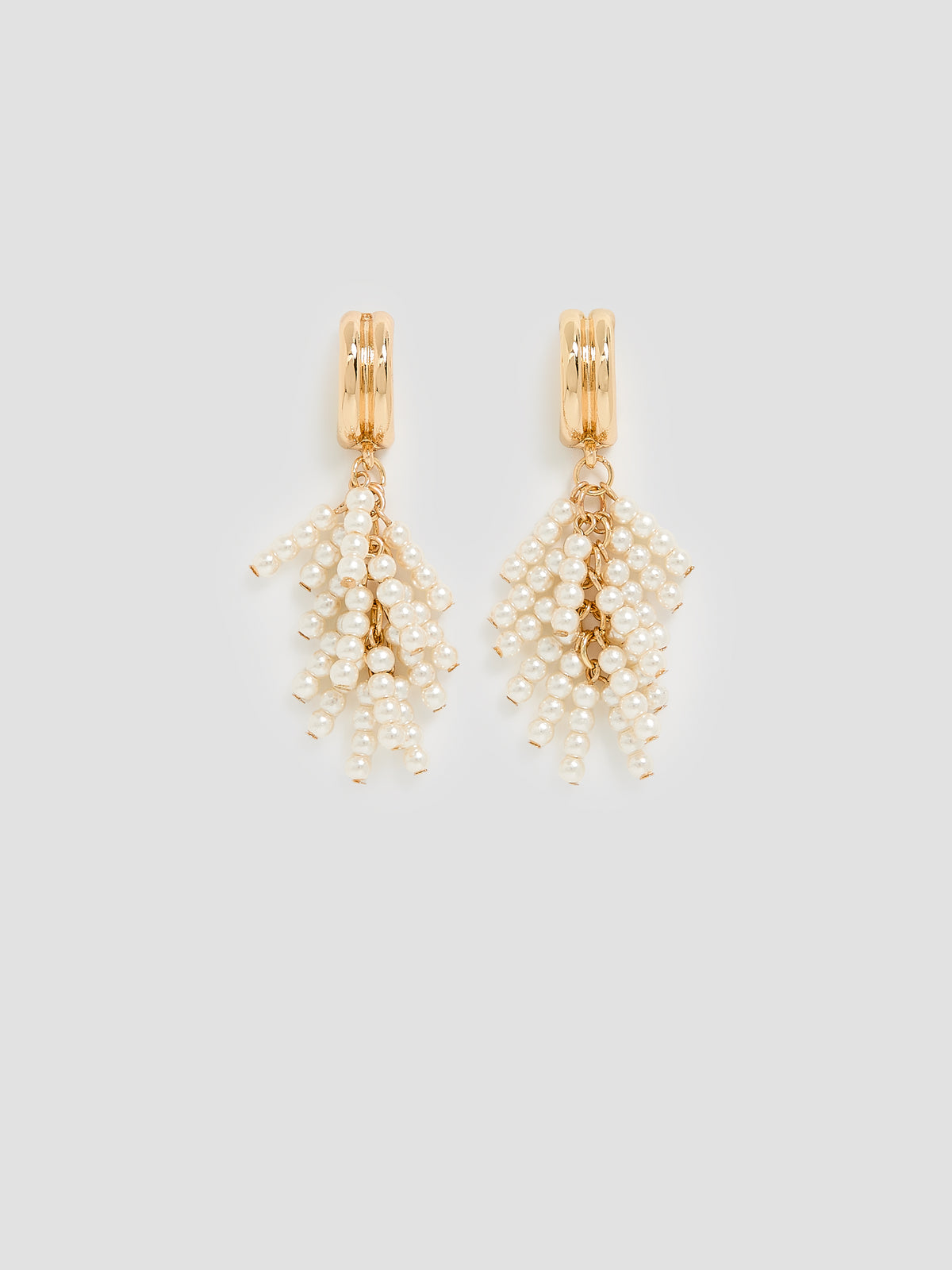 Earrings with Pearl Fringe