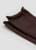 Heather Bamboo Viscose Crew Socks