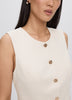 Sleeveless Fitted Vest