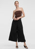 Cropped Wide-Leg High-Rise Pant