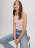 Ribbed Crew-Neck Tank - R Essentials