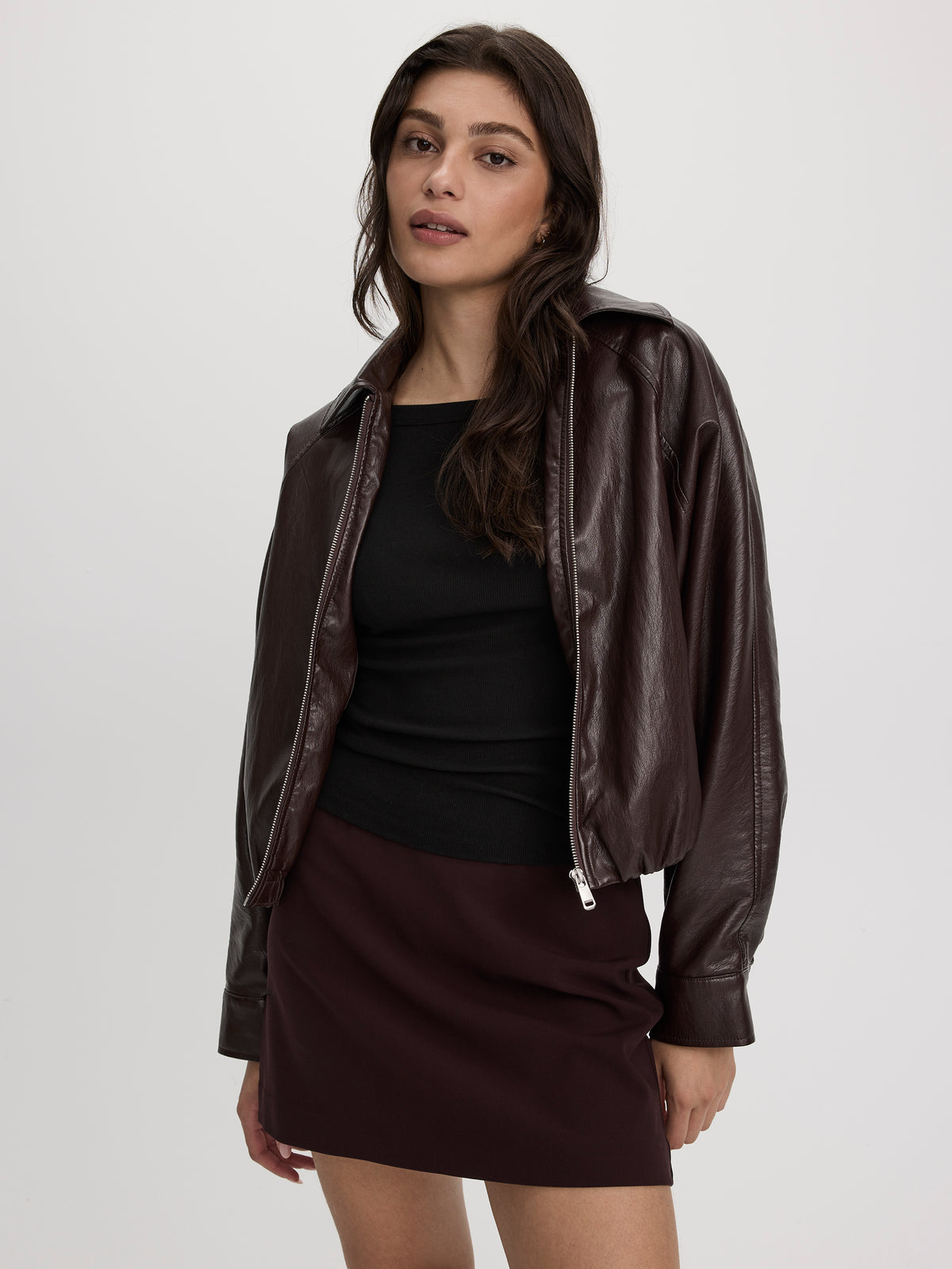 Twill Mini Skirt - The Porfolio