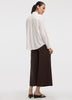 Long-Sleeve Linen-Blend Shirt