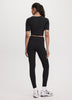 Legging with Cross-Over Waistband