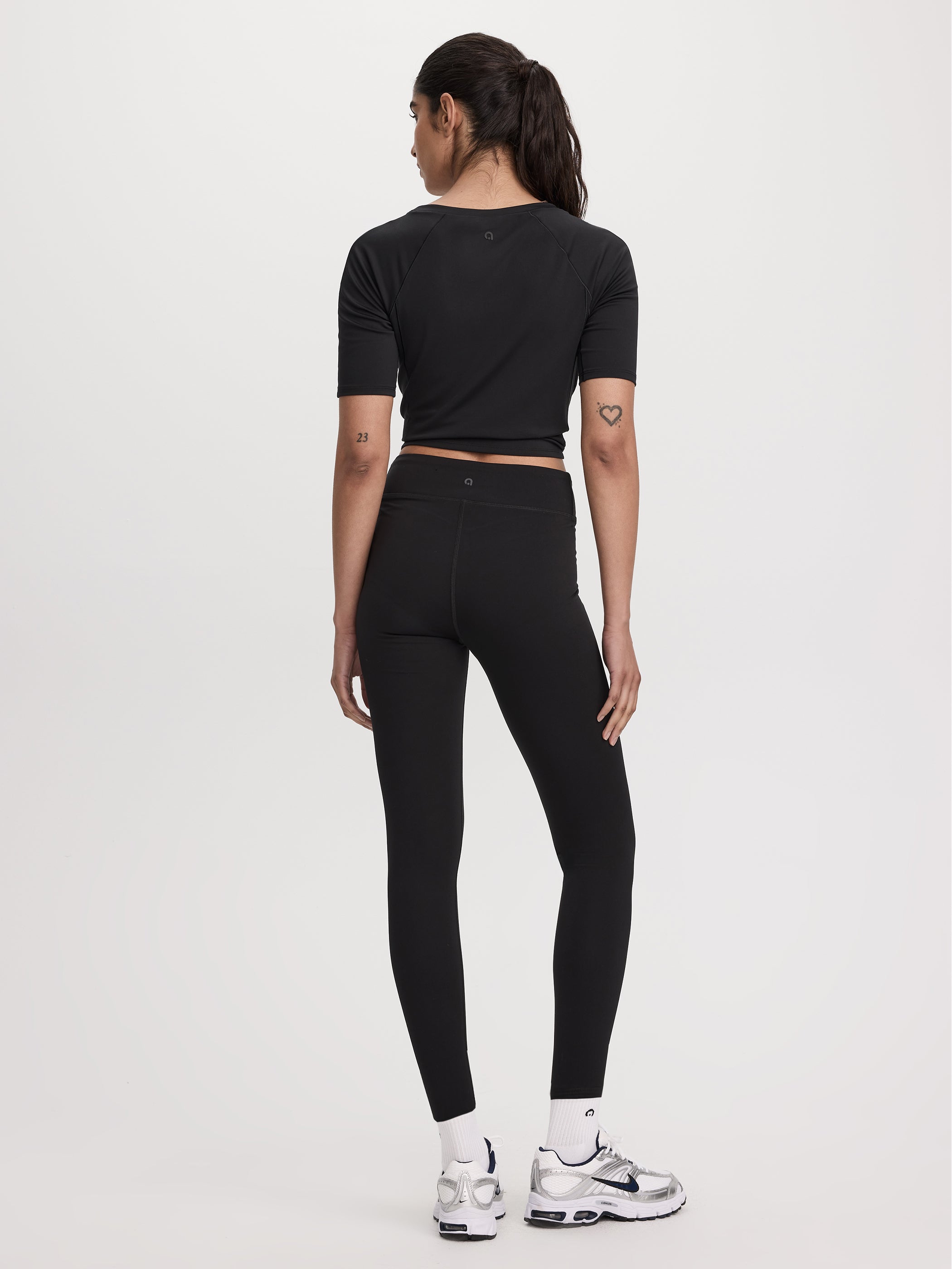Legging avec taille croisée