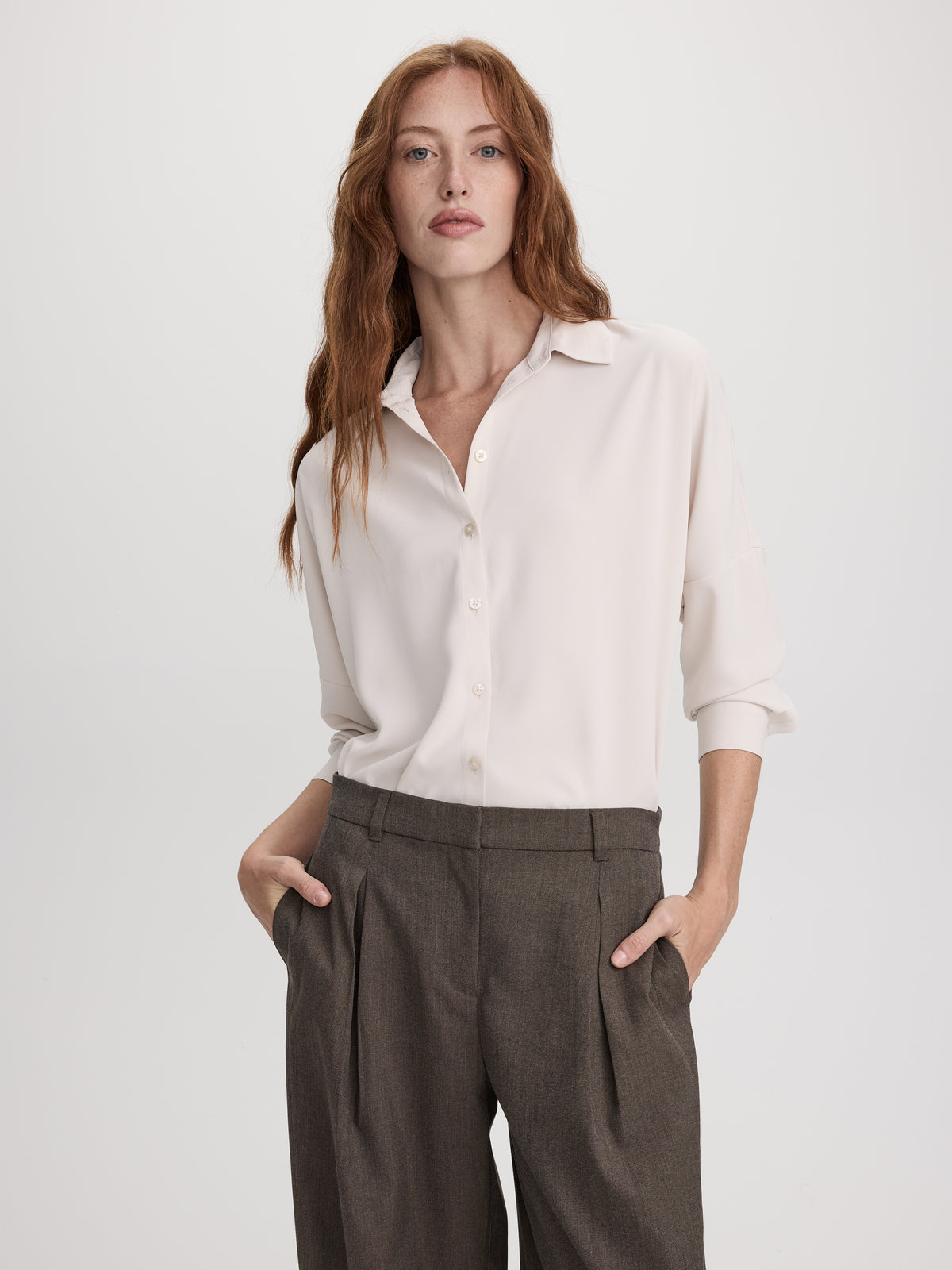 Semi-Fitted Blouse