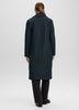 Long Wool-Blend Jacket