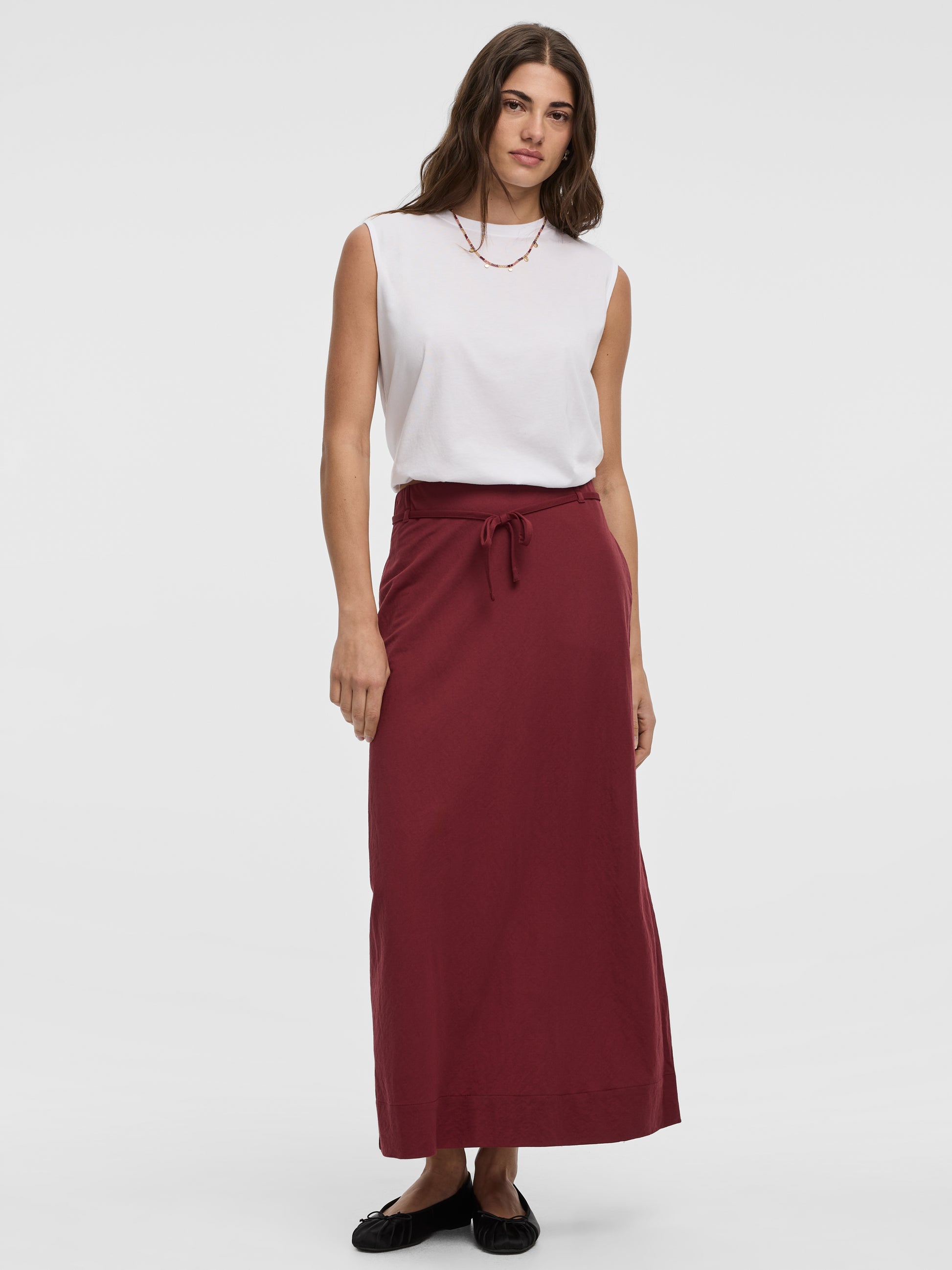 Pull-On Maxi Skirt