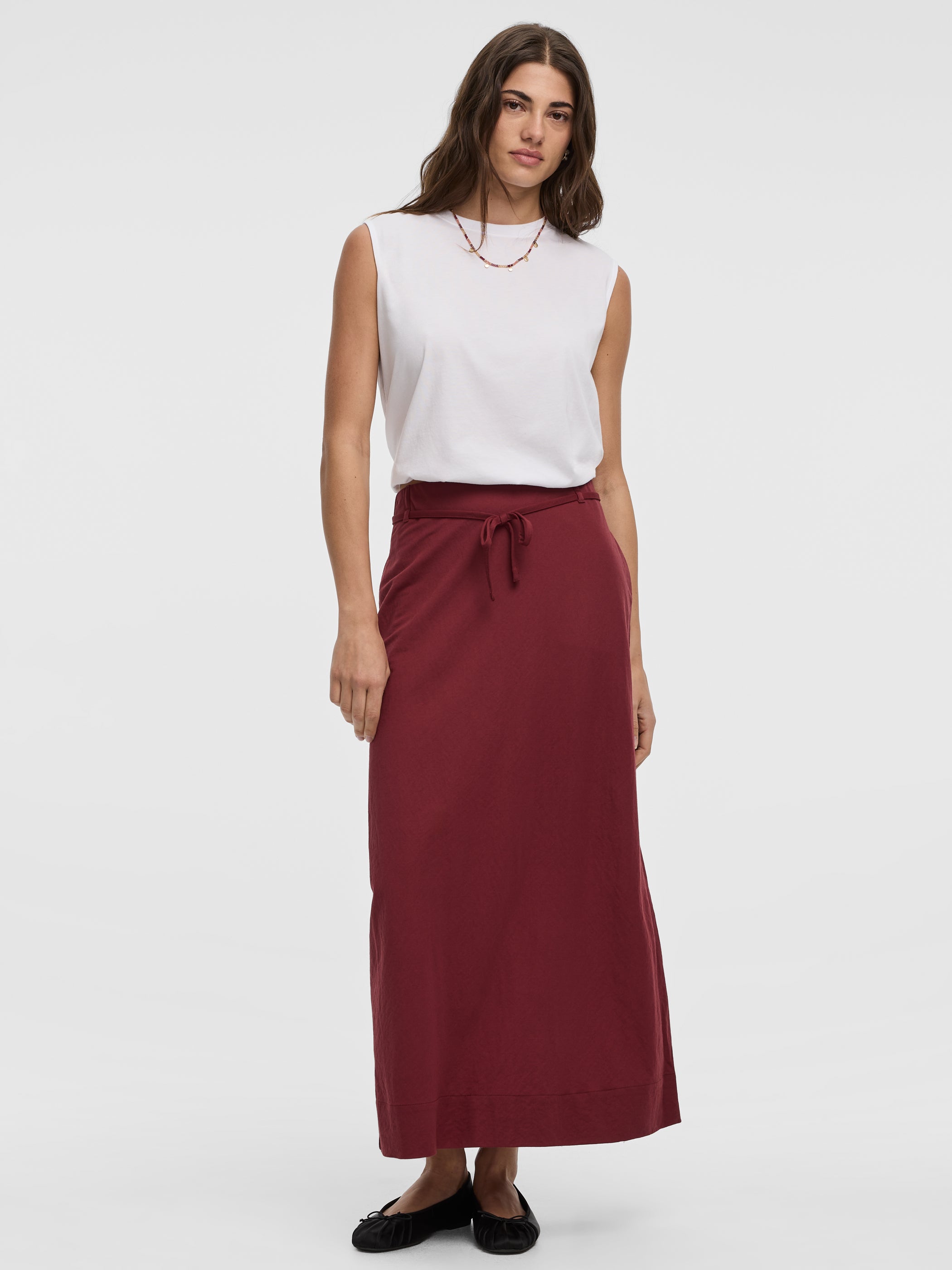 Pull-On Maxi Skirt