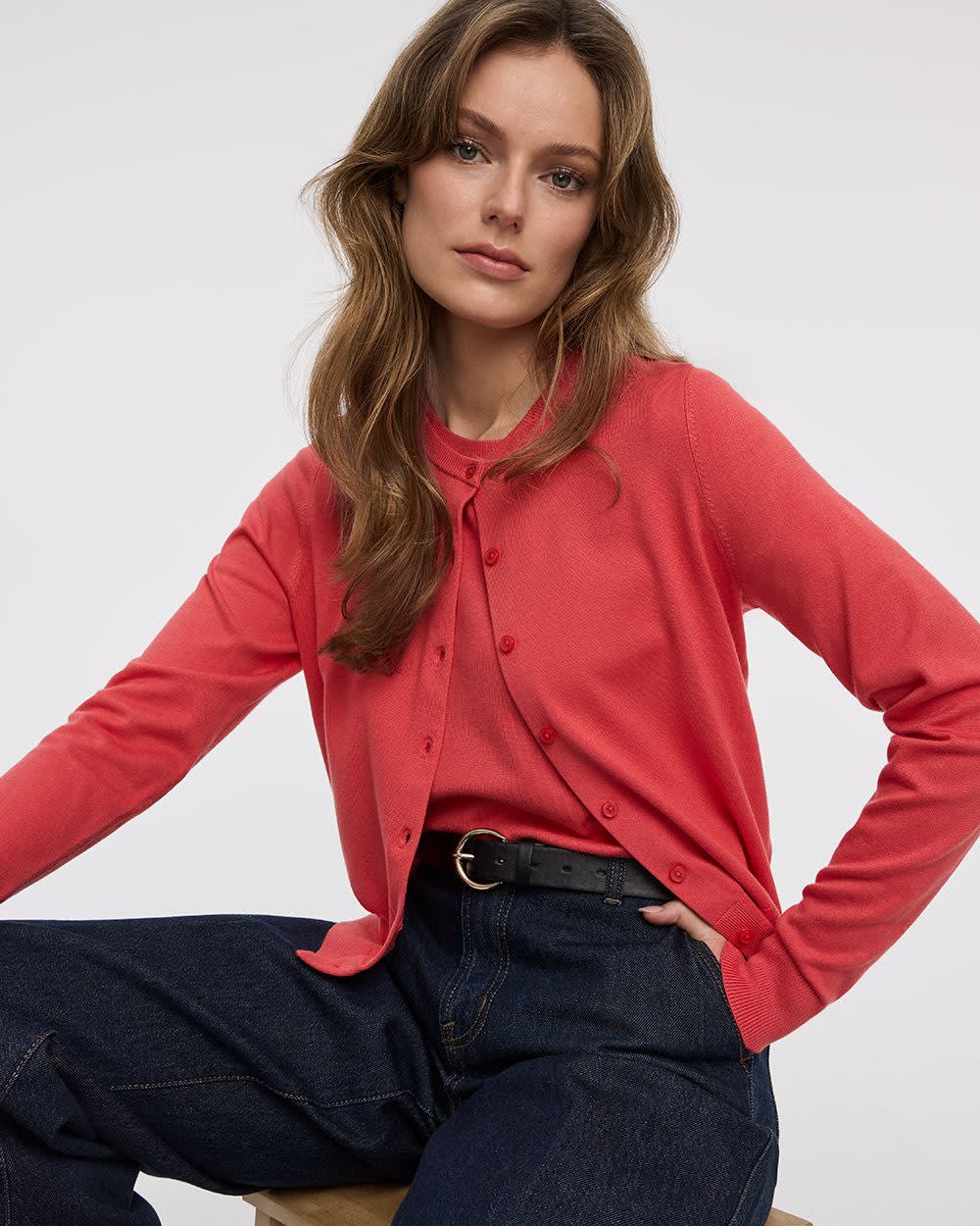 Crew-Neck Sweater Tee - R Essentials