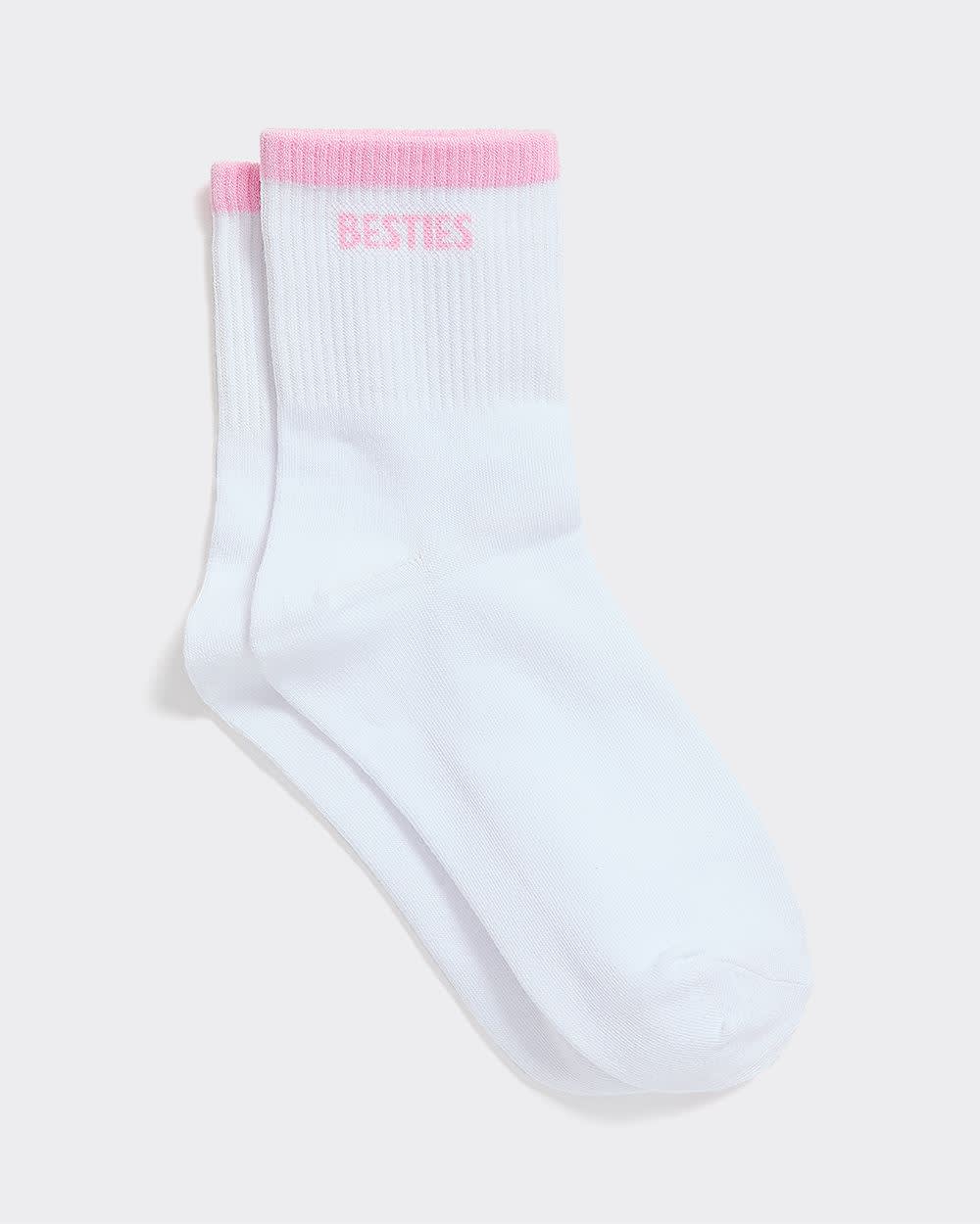 Ribbed Anklet Socks
