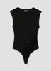 Sleeveless Crew-Neck Bodysuit