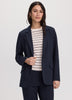 Fitted One-Button Knit Blazer - The Modern Stretch (R)