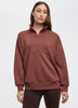 Half-Zip Mock-Neck Pullover - HYLUX Hyba