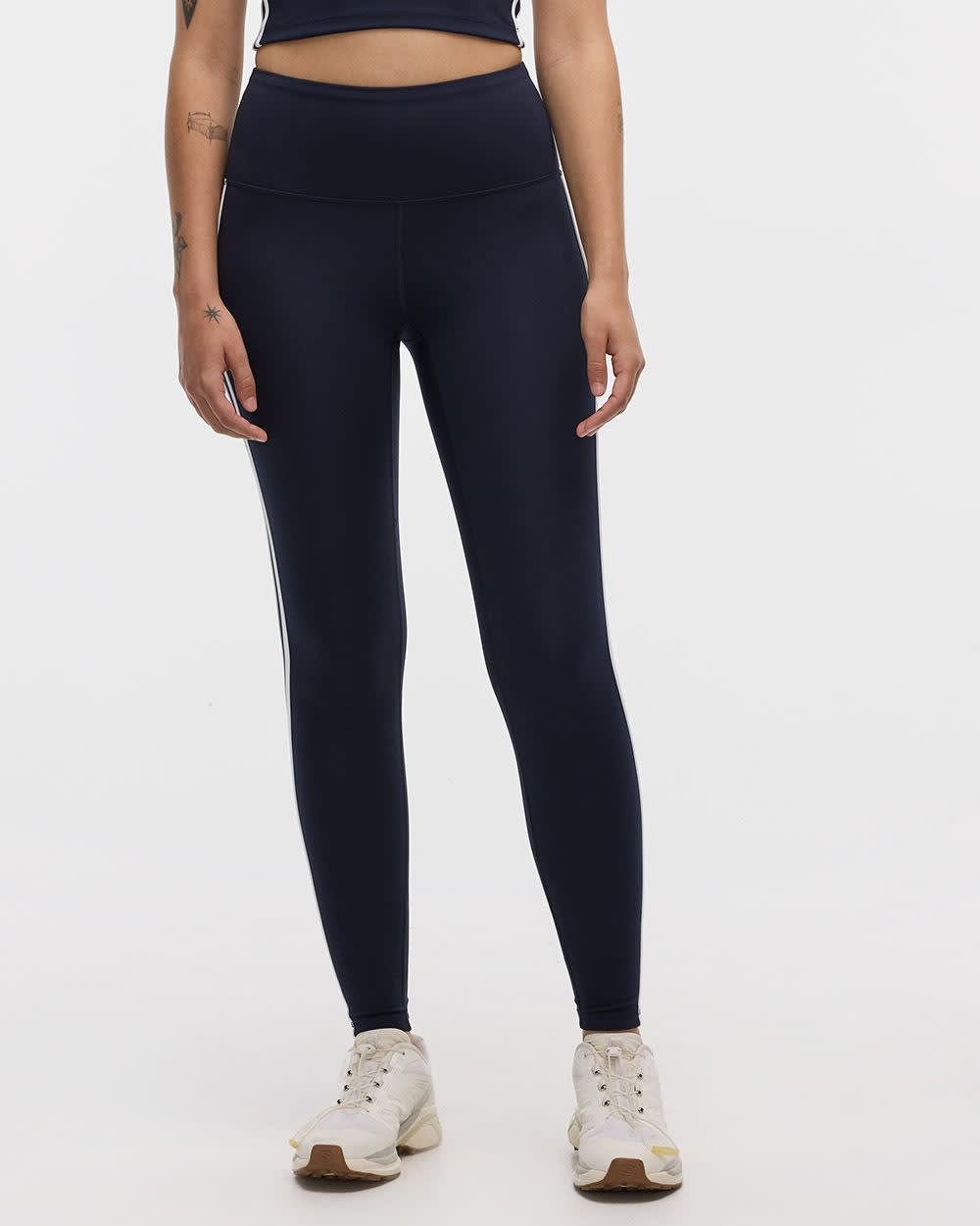 High-Rise Pulse Legging with Contrast Stitches