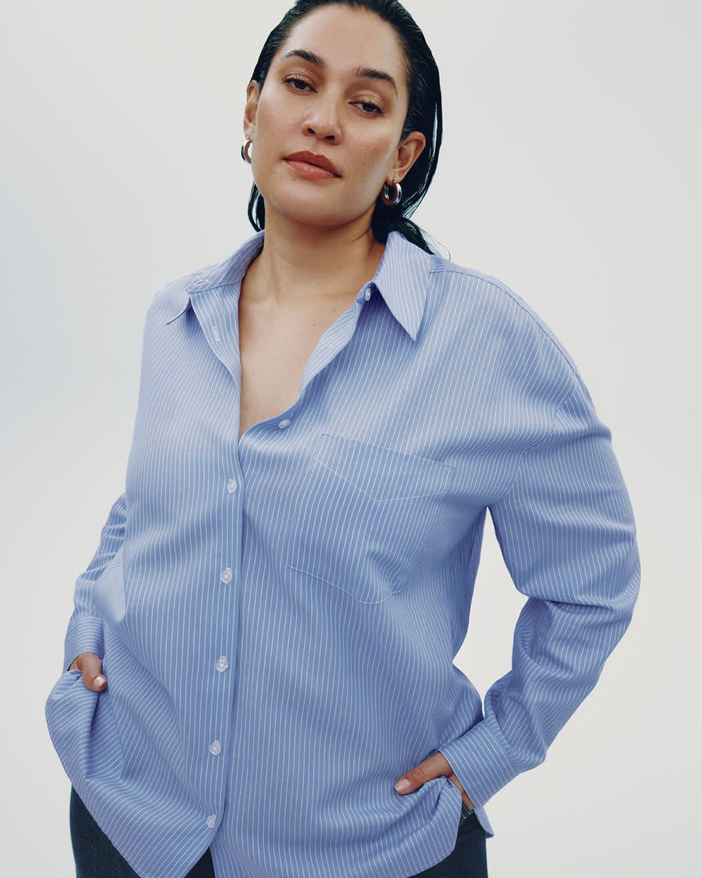 Striped Long-Sleeve Shirt