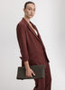 Fitted One-Button Knit Blazer - The Modern Stretch (R)