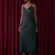 Sleeveless V-Neck Maxi Dress with Sequins