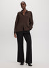 High-Rise Flare-Leg Pants - Curvy Fit