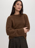 Long-Sleeve Crew-Neck Wool-Blend Sweater