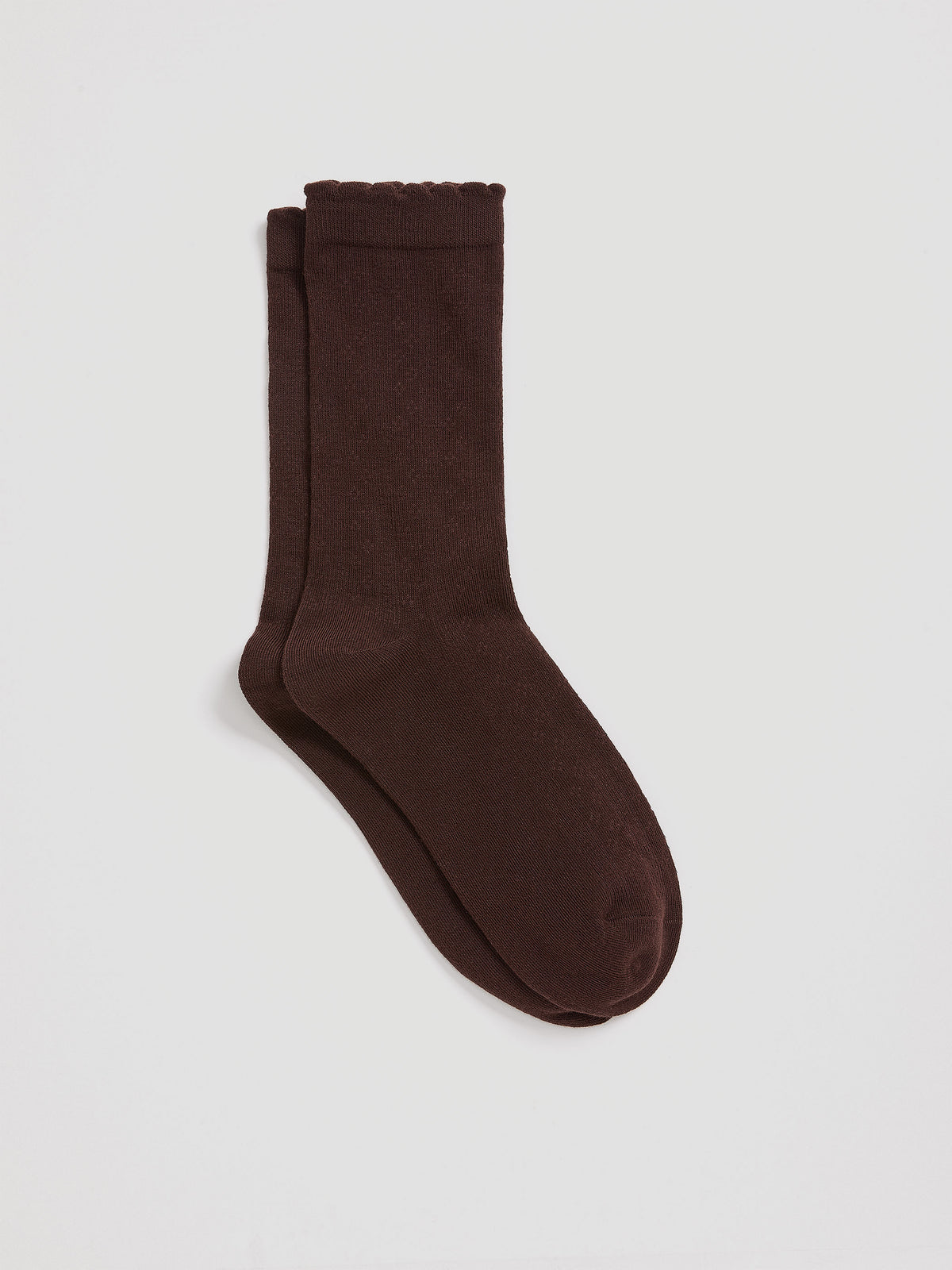 Pointelle Crew Socks