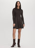 Long-Sleeve Polo Mini Dress