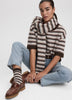 Short-Sleeve Crew-Neck Wool-Blend Sweater