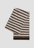 Striped Wool-Blend Oblong Scarf
